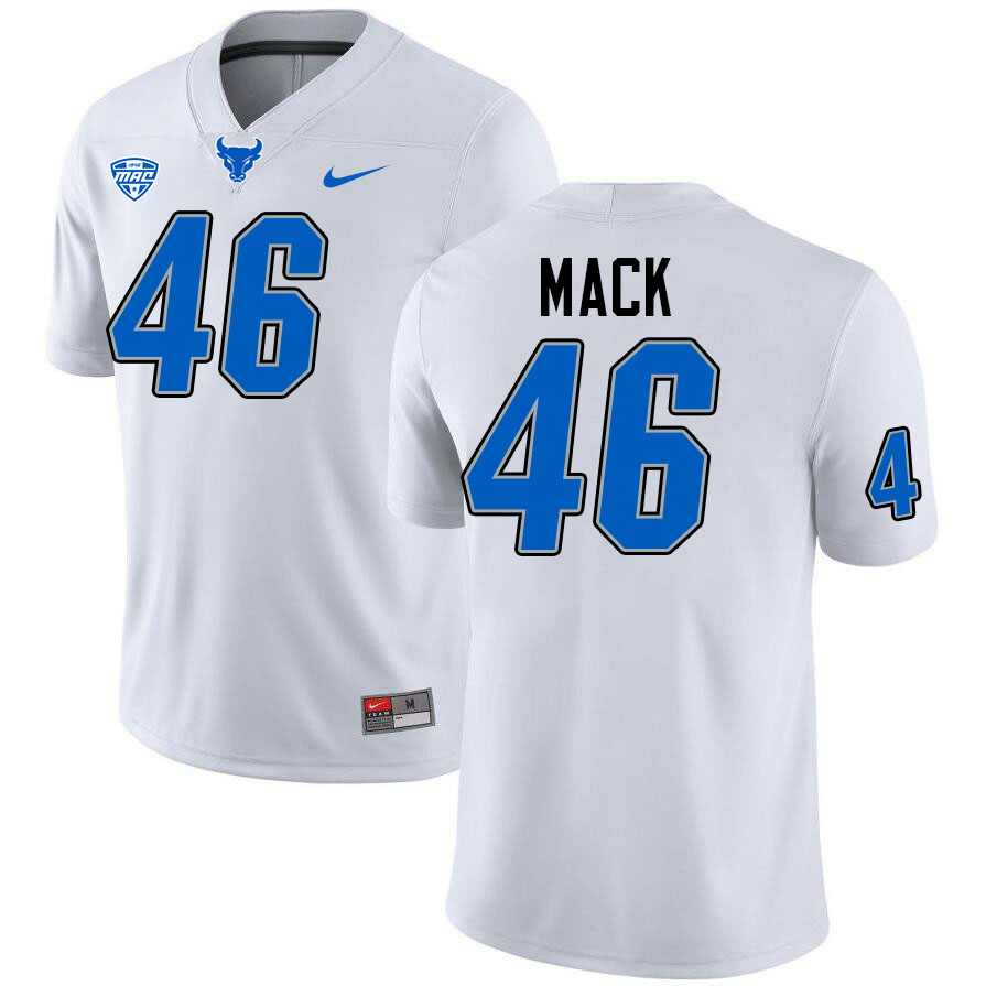 Khalil Mack UB Bulls Jersey,University Of Buffalo Bulls #46 Khalil Mack Jersey Youth-White